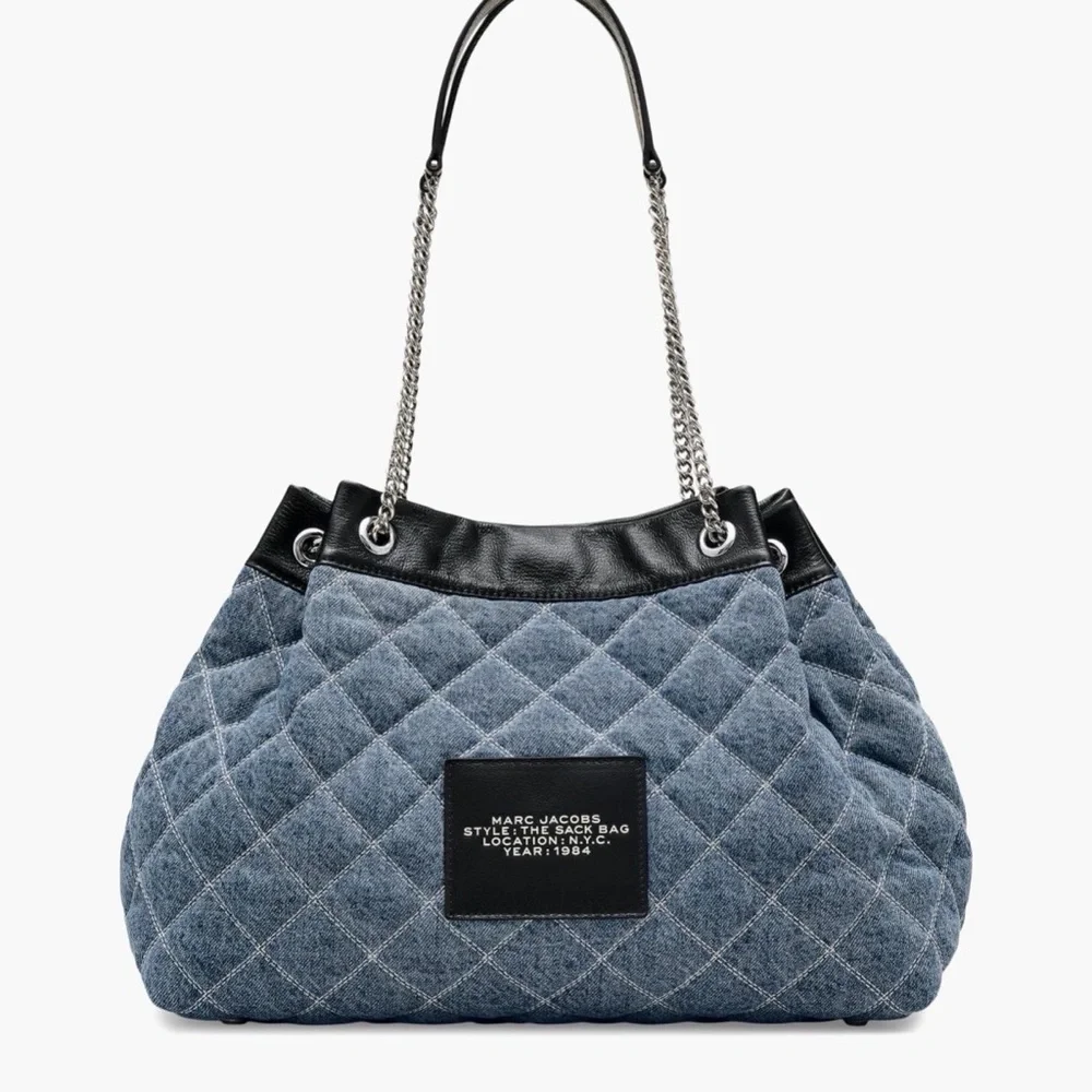 Absolutely gorgeous like new Marc Jacob’s the Sack Bag in denim and leather - Picture 3 of 8